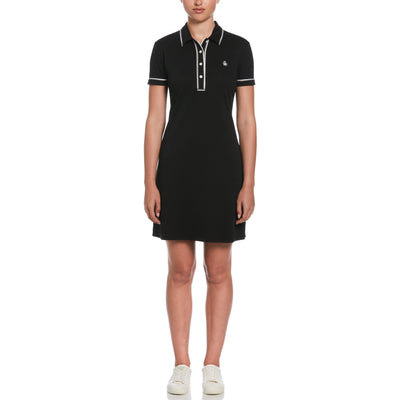 3D Earl™ Polo Dress (True Black) 