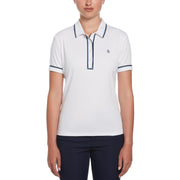 Organic Cotton Veronica Polo (Bright White) 