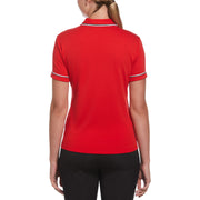 Organic Cotton Veronica Polo (Racing Red) 