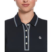 Organic Cotton Veronica Polo (Dark Sapphire) 