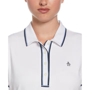 Organic Cotton Veronica Polo (Bright White) 
