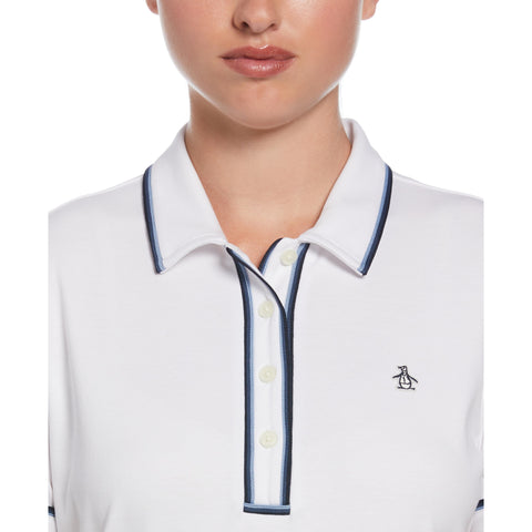 Organic Cotton Veronica Polo (Bright White) 