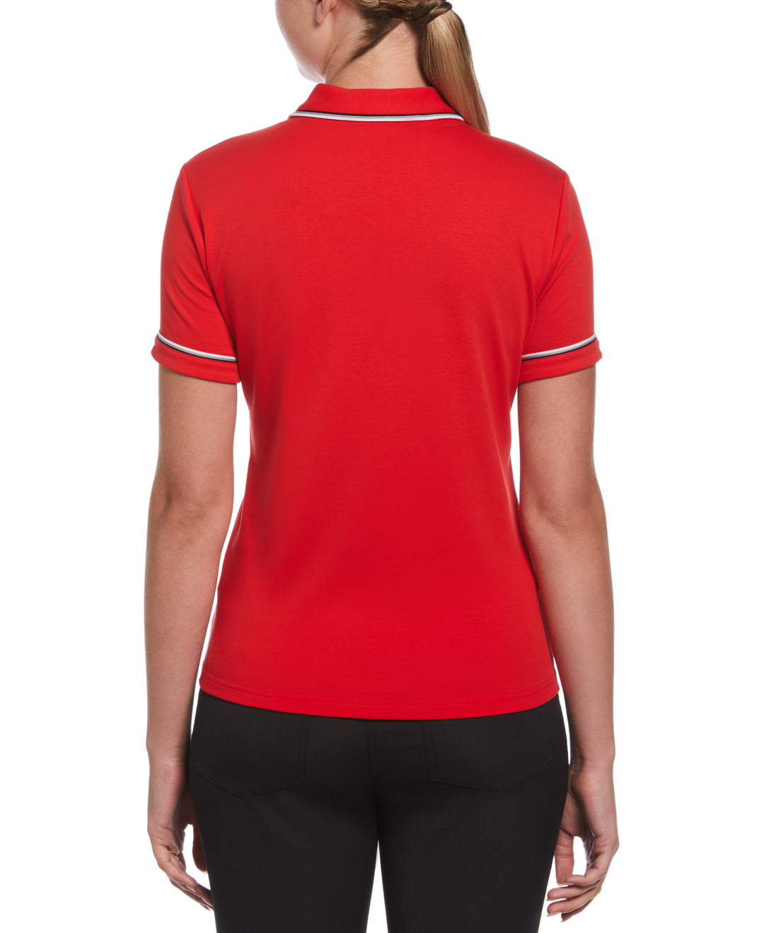 Organic Cotton Veronica Polo (Racing Red) 