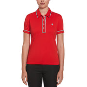 Organic Cotton Veronica Polo (Racing Red) 