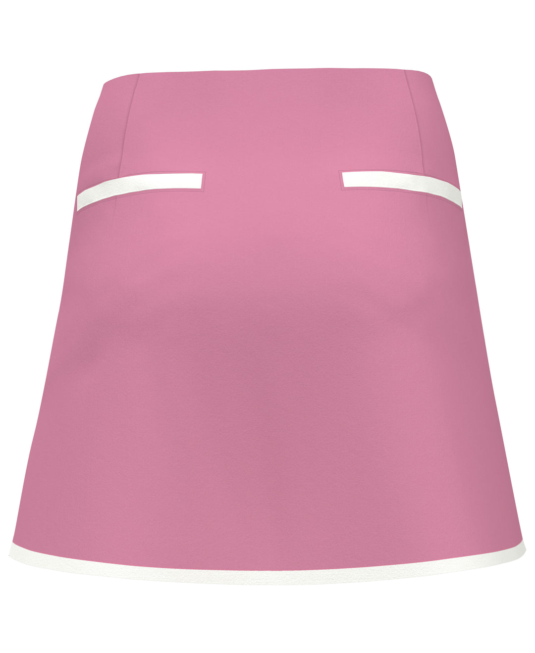 A-Line Golf Skort with Contrast Binding (Cashmere Rose) 