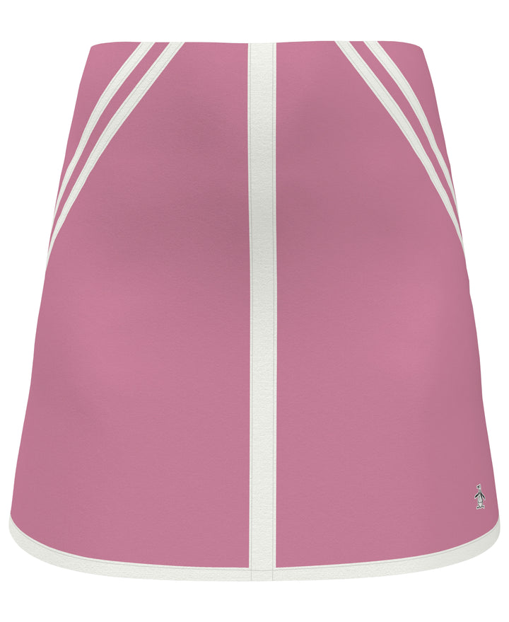 A-Line Golf Skort with Contrast Binding (Cashmere Rose) 