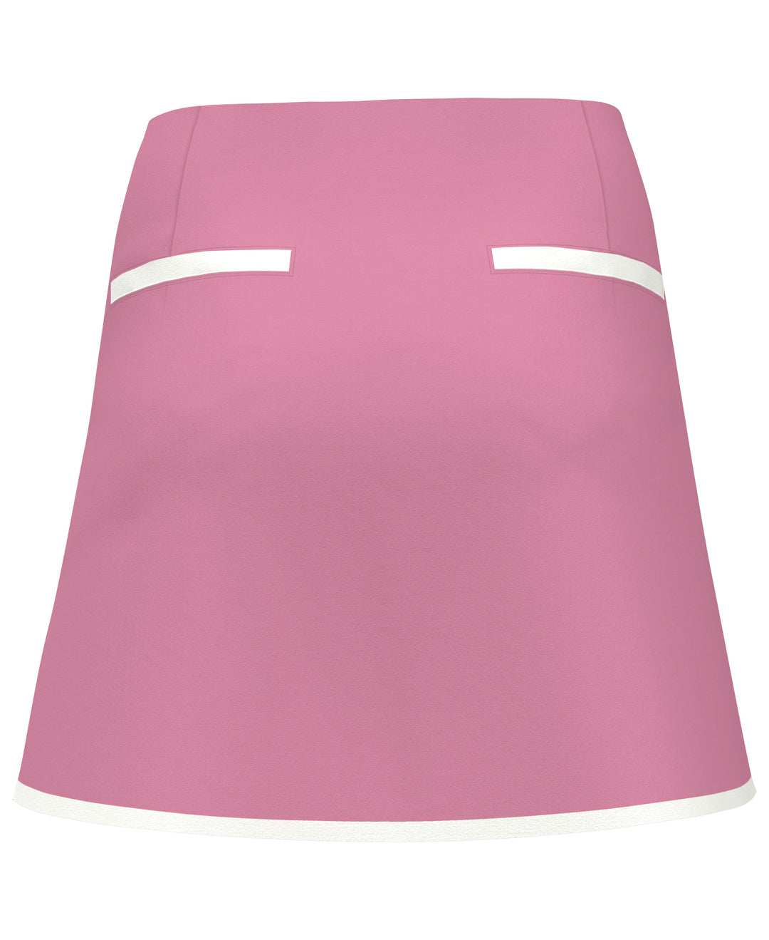 A-Line Golf Skort with Contrast Binding (Cashmere Rose) 