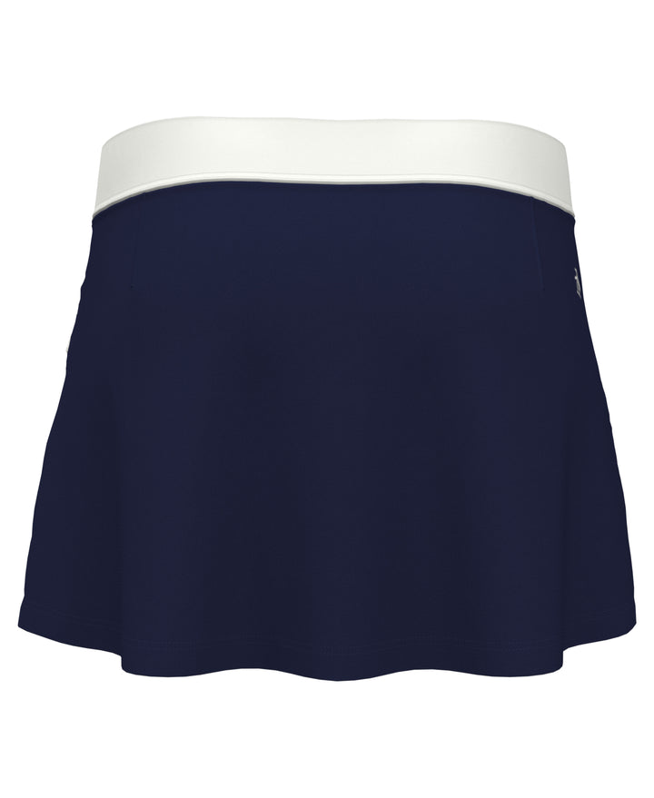 13" Asymmetrical Pleated Tennis Skort (Astral Night) 