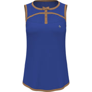 Contrast Binding Bow Shirt (Nautical Blue) 