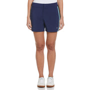 Contrast Seam Side Snap Golf Shorts (Astral Night) 