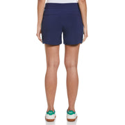 Contrast Seam Side Snap Golf Shorts (Astral Night) 