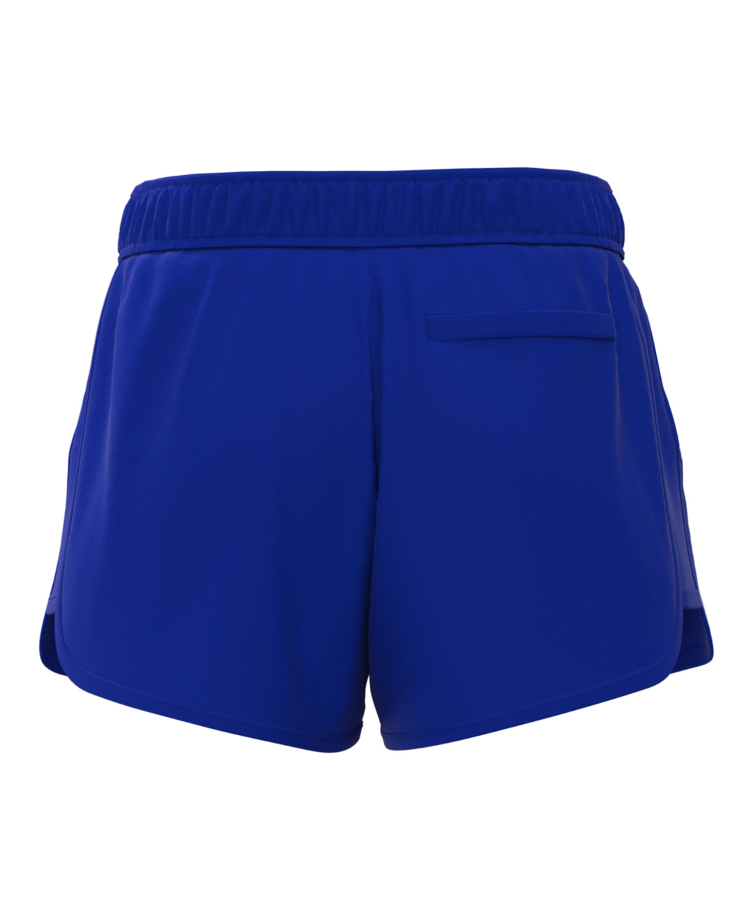 Womens Essential Solid Tennis Short (Blue Tattoo) 