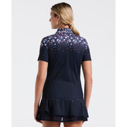 Women's Engineered Zen Floral Golf Polo-Women's Polos-Original Penguin