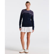 Women's Engineered Zen Floral Sweater-Women's Sweater-Original Penguin
