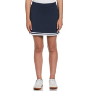 Womens Essential Color Block Skort (Black Iris) 