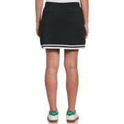 Women's Essential Colour Block 16" Golf Skort (Caviar) 