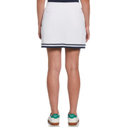 Women's Essential Colour Block 16" Golf Skort (Bright White) 