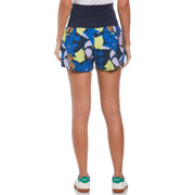 Women's Floral Print Tennis Short-Women's Shorts-Original Penguin
