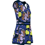 Floral Printed Tennis Dress (Black Iris) 