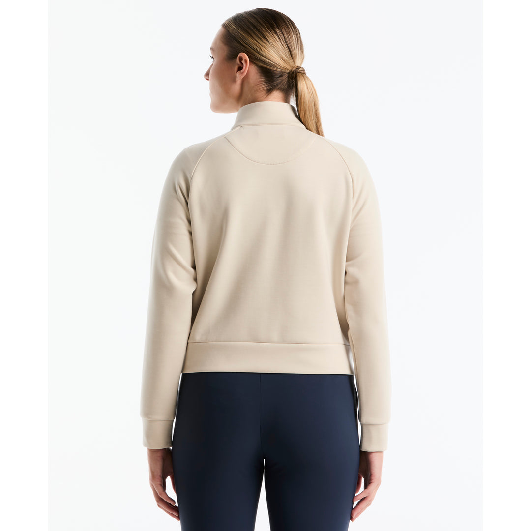 Women's Full-Zip Textured Knit Golf Jacket-Jackets-Original Penguin