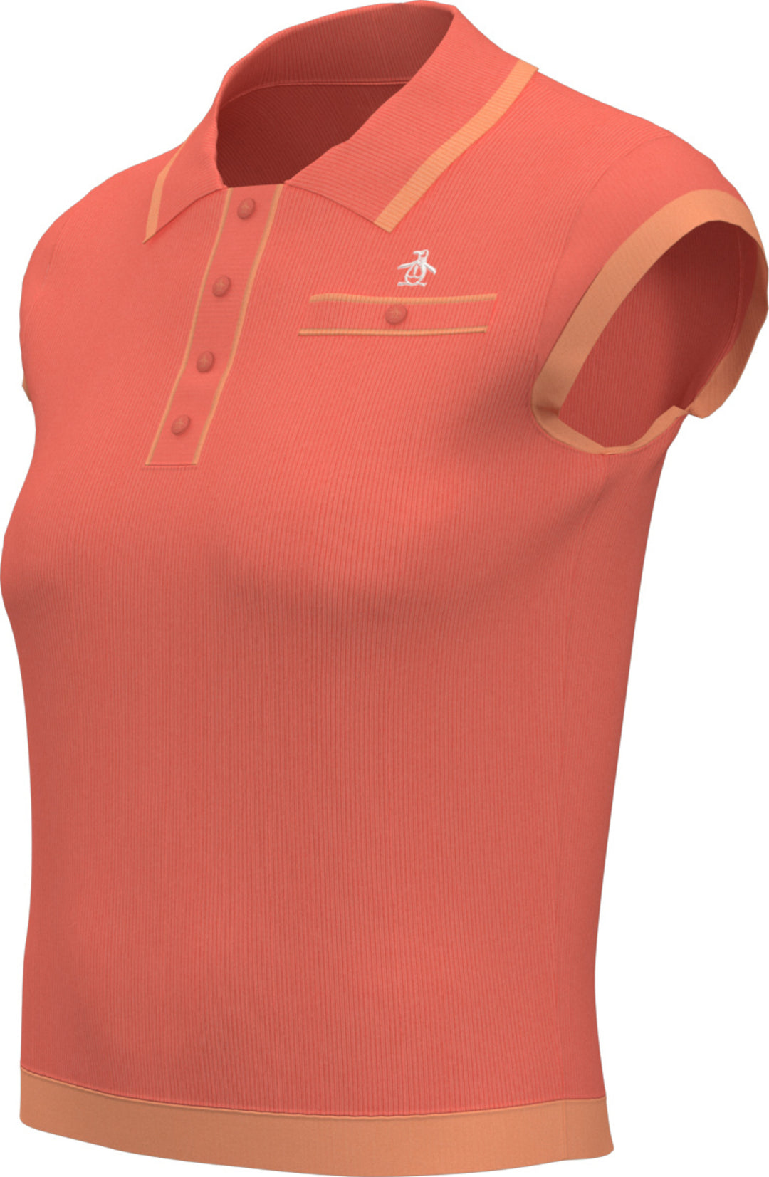 Waist Length Golf Sweater (Coral Quartz) 