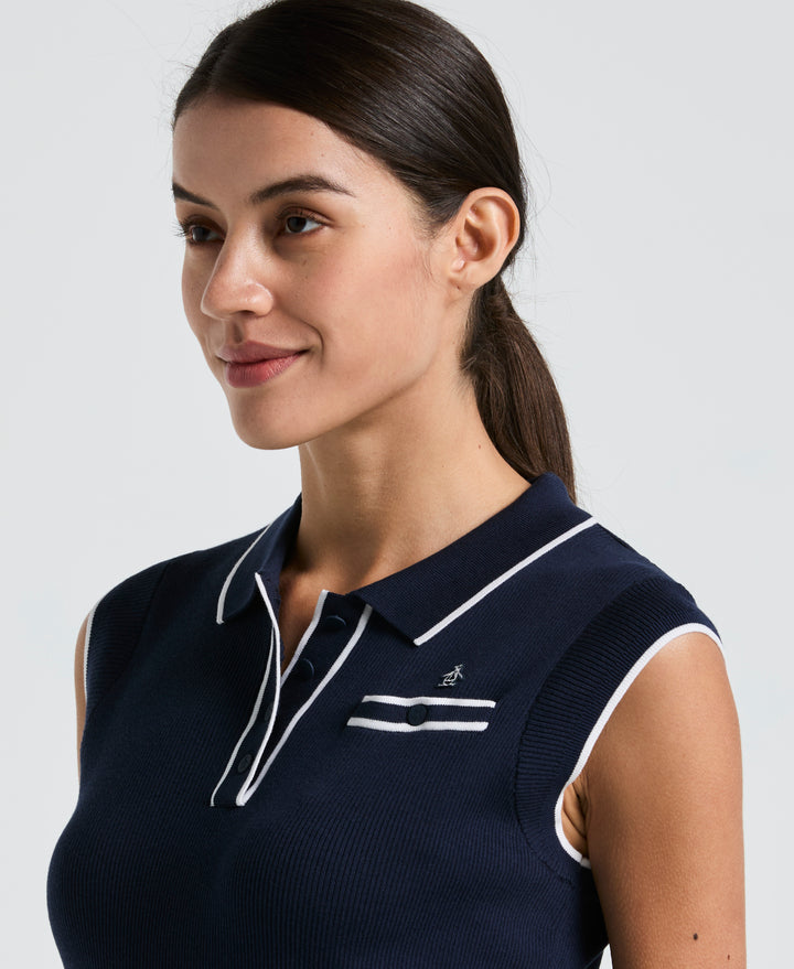 Women's Sweater Top  (Black Iris) 