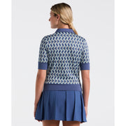 Women's Half Sleeve Geometric Shirt-Women's Shirts-Original Penguin