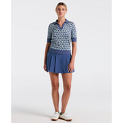 Women's Half Sleeve Geometric Shirt-Women's Shirts-Original Penguin