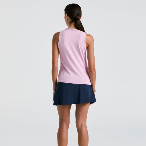Women's High Waisted Color Block Golf Skort-Skorts-Original Penguin