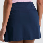 Women's High Waisted Color Block Golf Skort-Skorts-Original Penguin