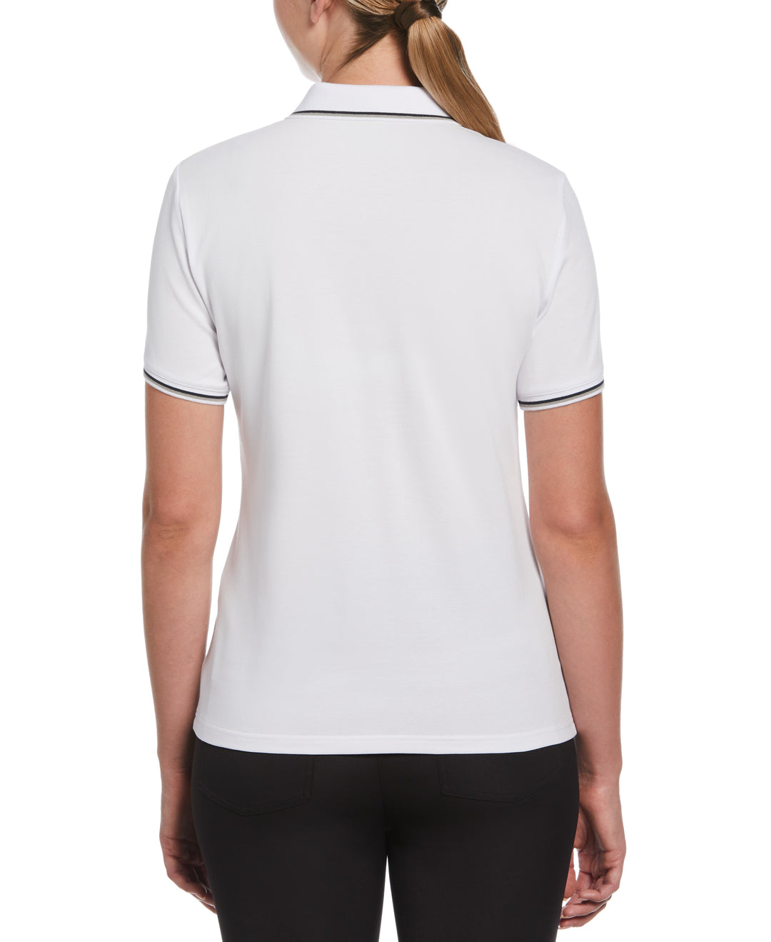 Large Pete Logo Polo (Bright White) 