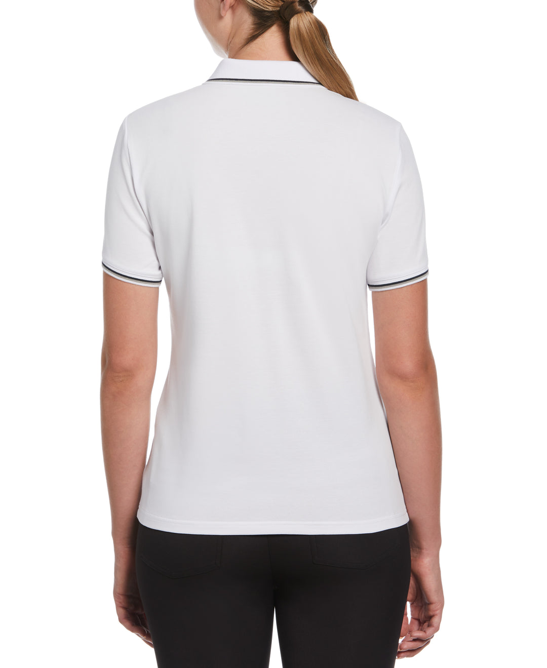 Large Pete Logo Polo (Bright White) 