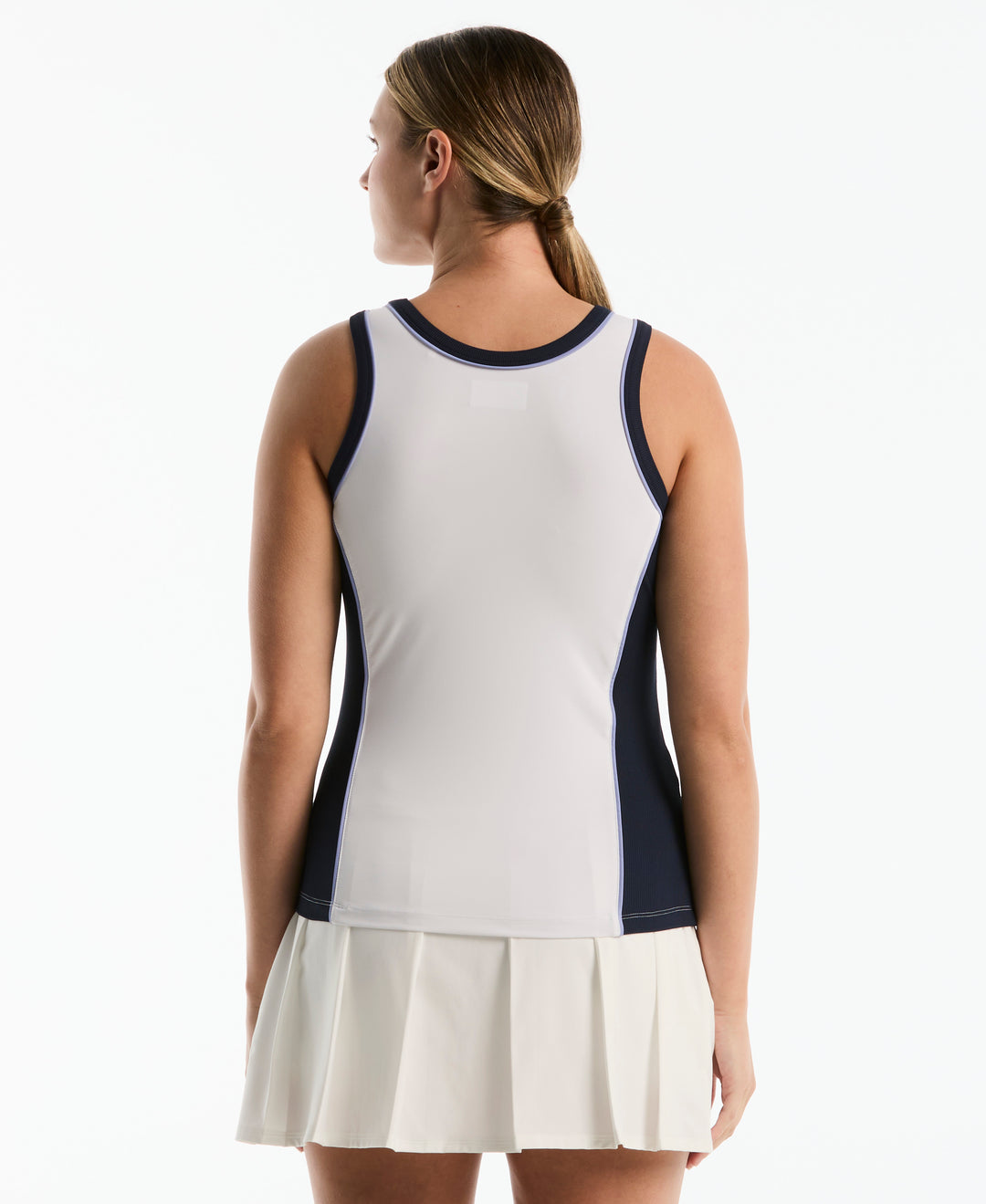 Women's Mixed Texture Tennis Tank-Original Penguin