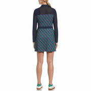 Penguin Print Dress (Black Iris) 