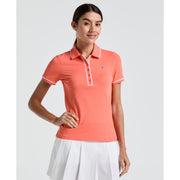 Women's Performance Veronica Golf Polo-Women's Polos-Coral Quartz-XS-Original Penguin