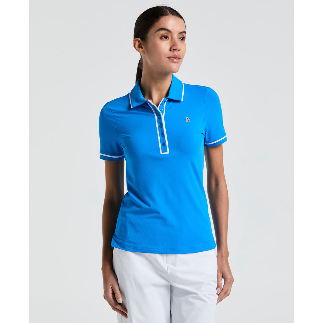 Women's Performance Veronica Golf Polo-Women's Polos-French Blue-XS-Original Penguin