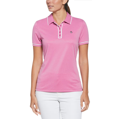Veronica Golf Polo Shirt (Fuchsia Red) 