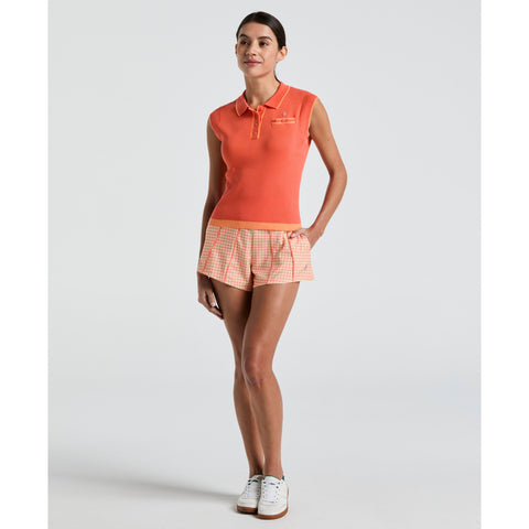 Women's Pete' Bowtie Golf Short-Women's Shorts-Coral Quartz-2-Original Penguin