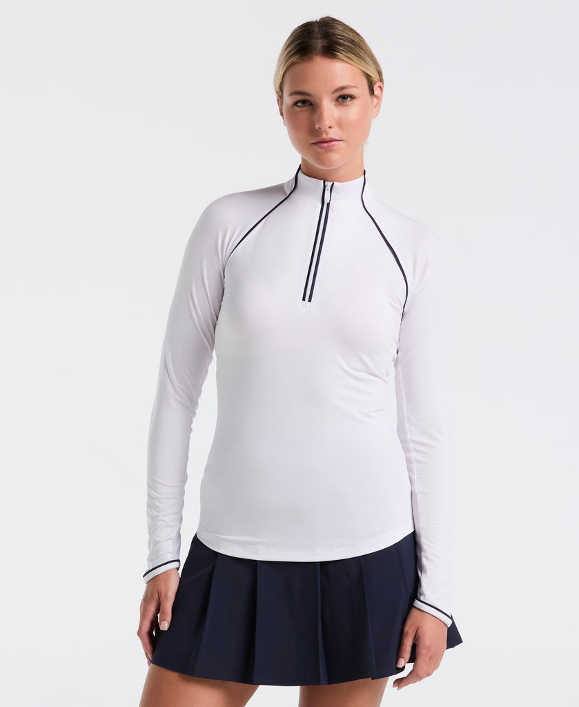 Womens-Quarter-Zip-Tennis-