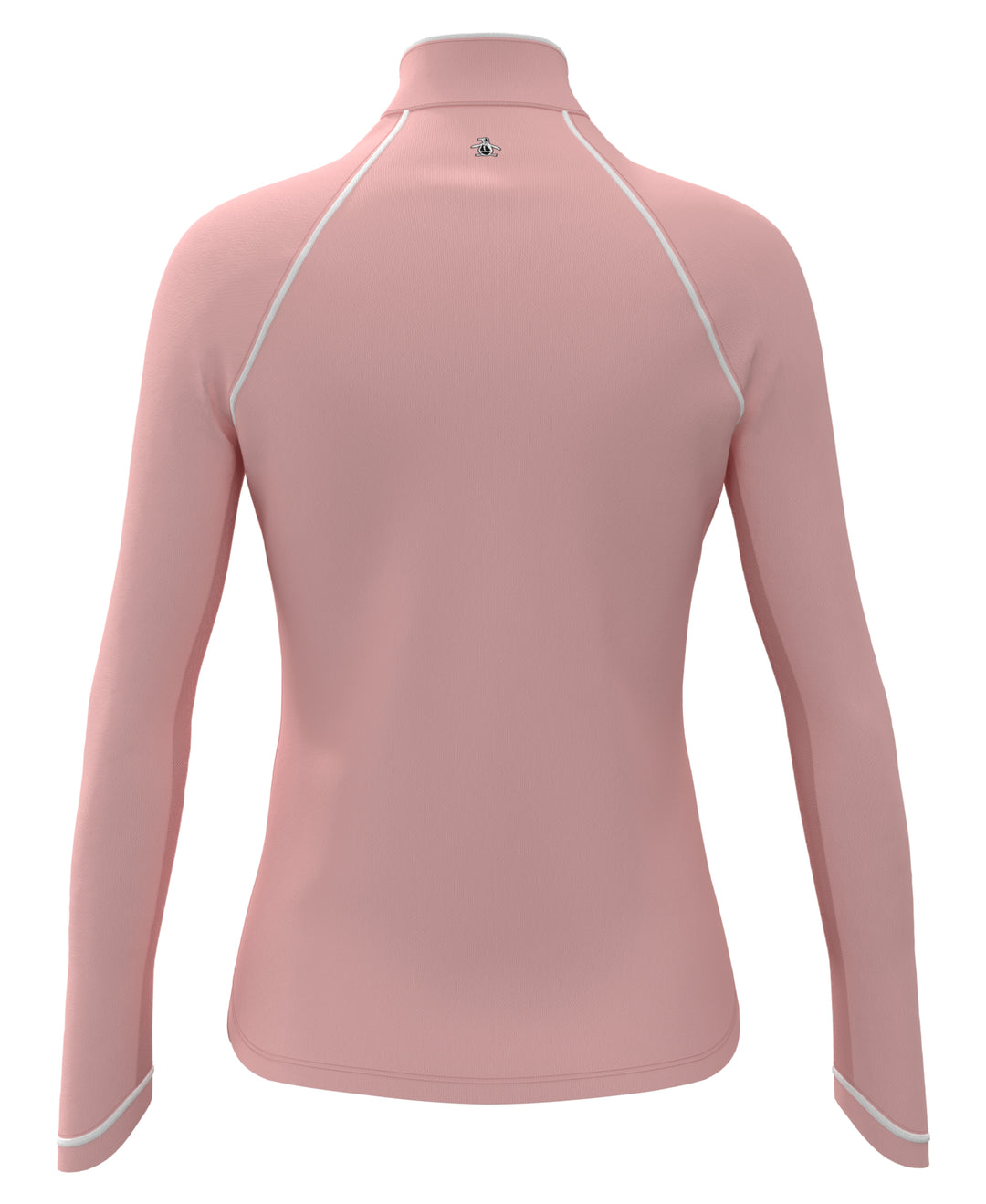 Solid Long Sleeve Tennis Shirt with Sun Protection (First Blush) 