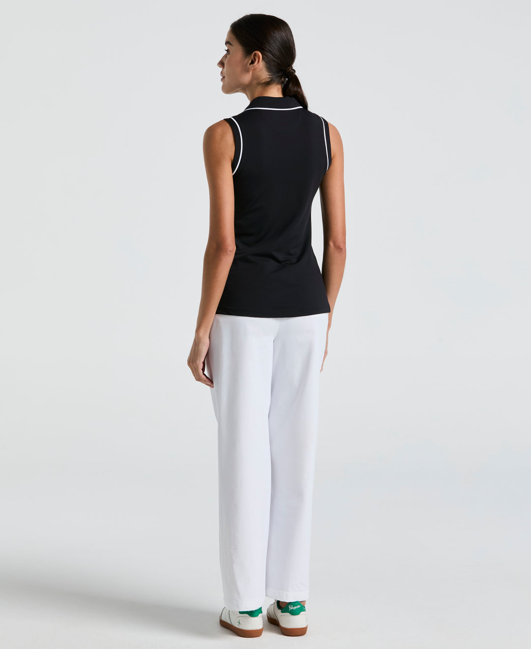 Relaxed Golf Trouser (Bright White) 