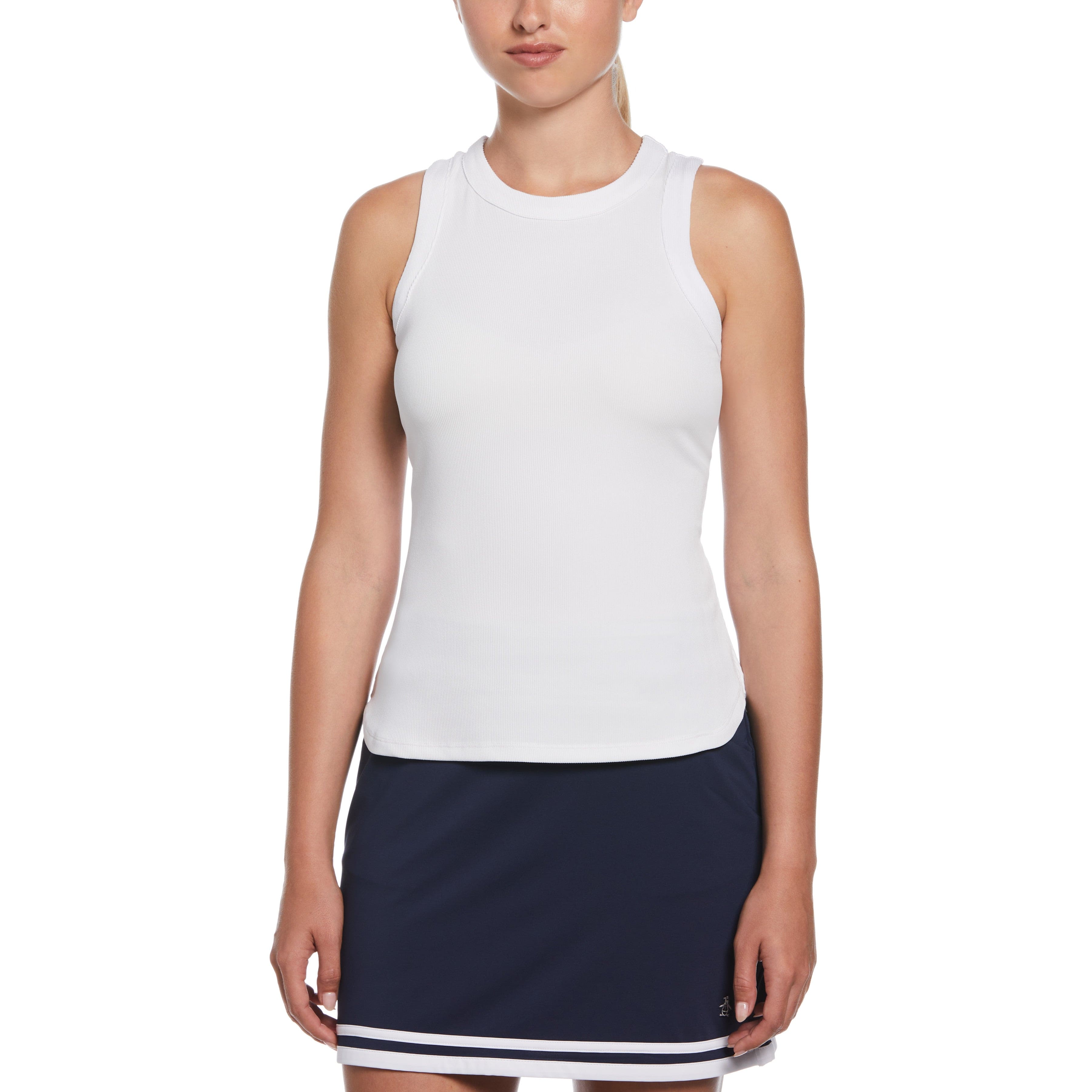 PATOU ICONIC TANK TOP ホワイト XS Patou | パトゥ オーガニックコットン タンクトップ