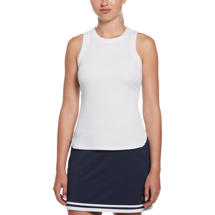 Women's Ribbed Tennis Tank Top | Original Penguin US
