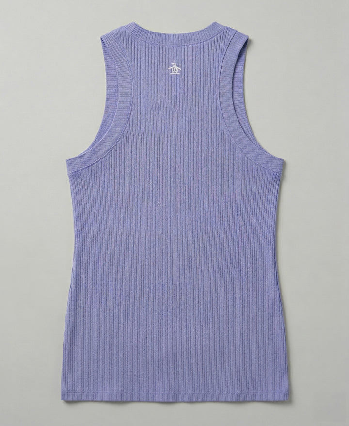 Women's Ribbed Tennis Tank Top-Women's Tanks-Original Penguin