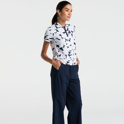 Women's Riviera Floral Golf Polo-Women's Polos-Original Penguin