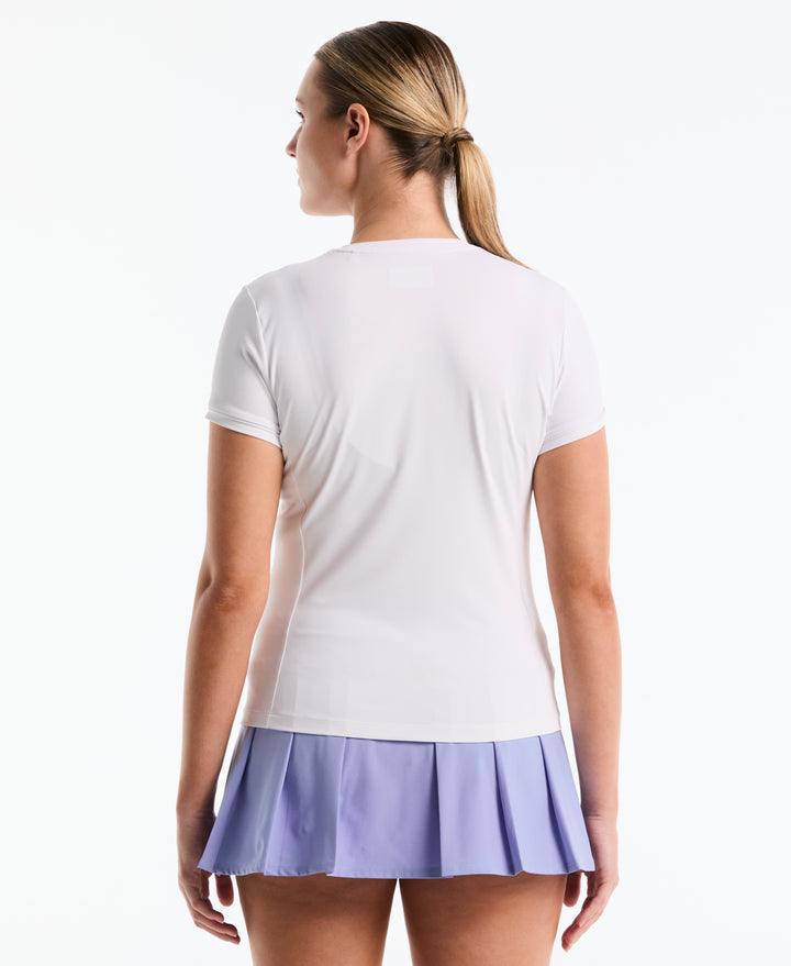 Tennis Performance Tee (Bright White) 