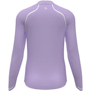 Women's Tennis Quarter Zip Long Sleeve (Lavender) 