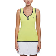 Womens Sweetheart Tennis Tank Top (Limeade) 