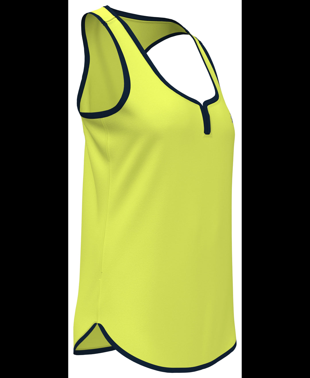 Womens Sweetheart Tennis Tank Top (Limeade) 