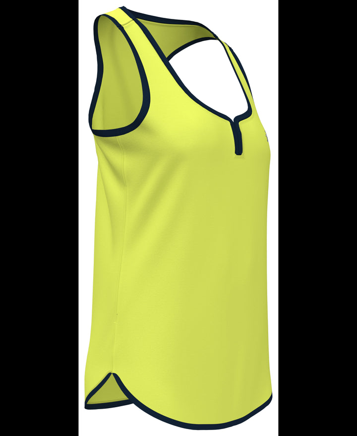 Womens Sweetheart Tennis Tank Top (Limeade) 
